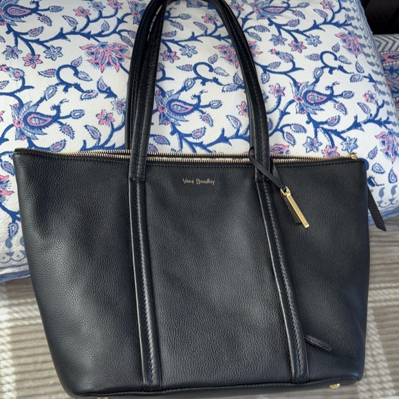 Vera Bradley Mallory Tote black - Picture 7 of 8